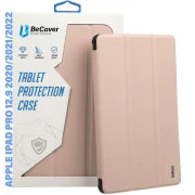 Чехол для планшета BeCover Tri Fold Hard Apple iPad Pro 12.9 2020/2021/2022 Pink (711721) (UA)