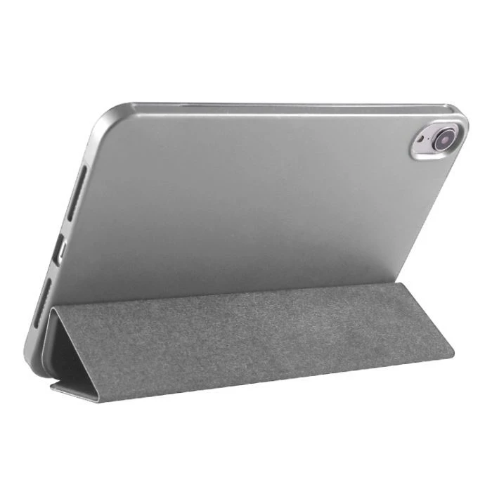 Чохол для планшета BeCover Tri Fold Hard TPU Apple iPad Mini 7 2024 Gray (712446) (UA)