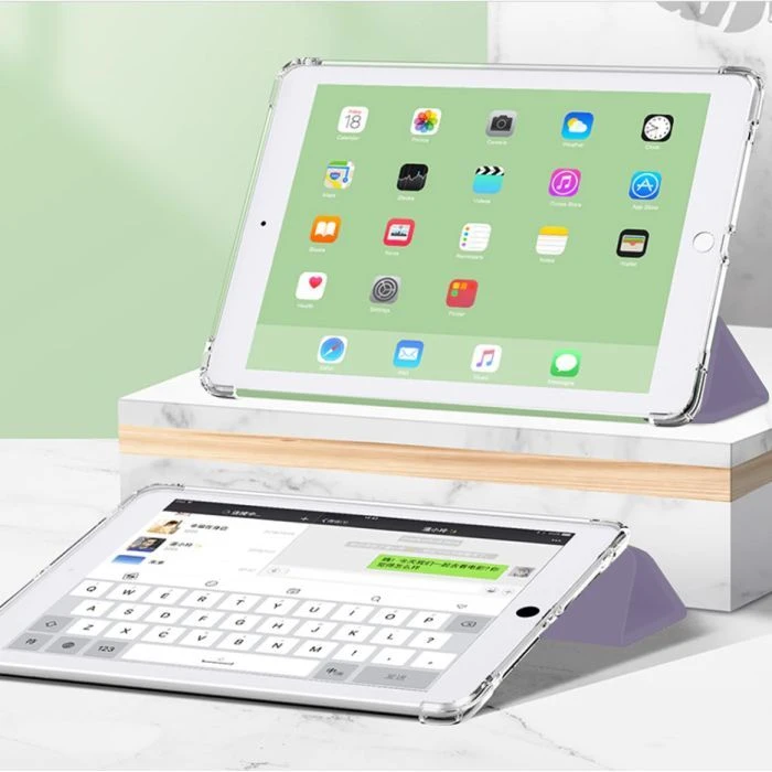 Чохол для планшета BeCover Tri Fold Soft TPU Apple iPad mini 6 2021 Фіолетовий (706725) (UA)