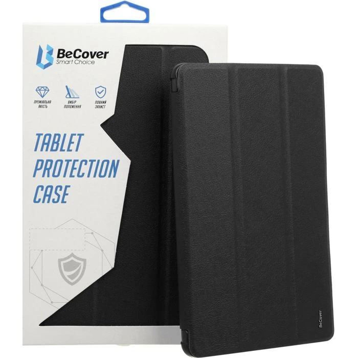 Чохол для планшета BeCover Tri Fold Soft TPU BeCover Apple iPad Mini 7 2024 Black (712444) (UA) Тип: обкладинка; Сумісність з