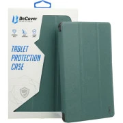 Чохол для планшета BeCover Tri Fold Soft TPU BeCover Apple iPad Mini 7 2024 Dark Green (712445) (UA)