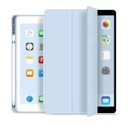 Чохол для планшета BeCover Tri Fold Soft TPU mount Apple Pencil Apple iPad 10.2 2019/2020/2021 Light Blue (706747) (UA)