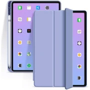 Чехол для планшета BeCover Tri Fold Soft TPU mount Apple Pencil Apple iPad Air 4 10.9 2020/2022 Purple (706751) (UA)
