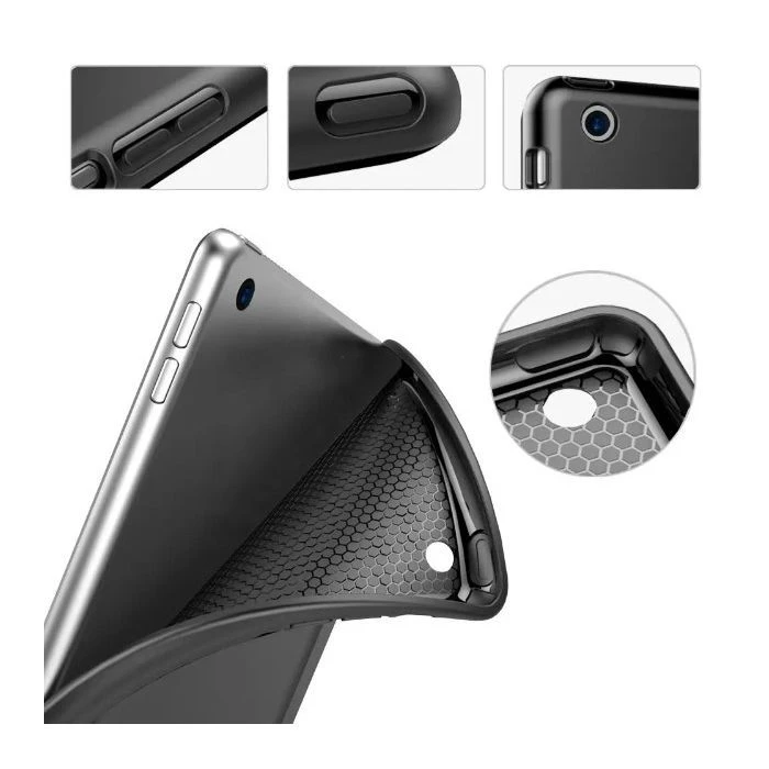 Чохол для планшета BeCover Tri Fold Soft TPU Silicone Apple iPad Air 5 (2022) 10.9 Black (708509) (UA) Тип: обкладинка; Сумісність з