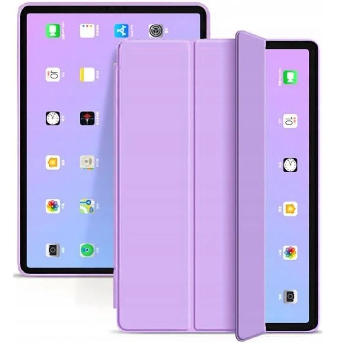 Чохол для планшета BeCover Tri Fold Soft TPU Silicone Apple iPad Air 5 (2022) 10.9 Purple (708511) (UA) Тип: обкладинка; Сумісність з