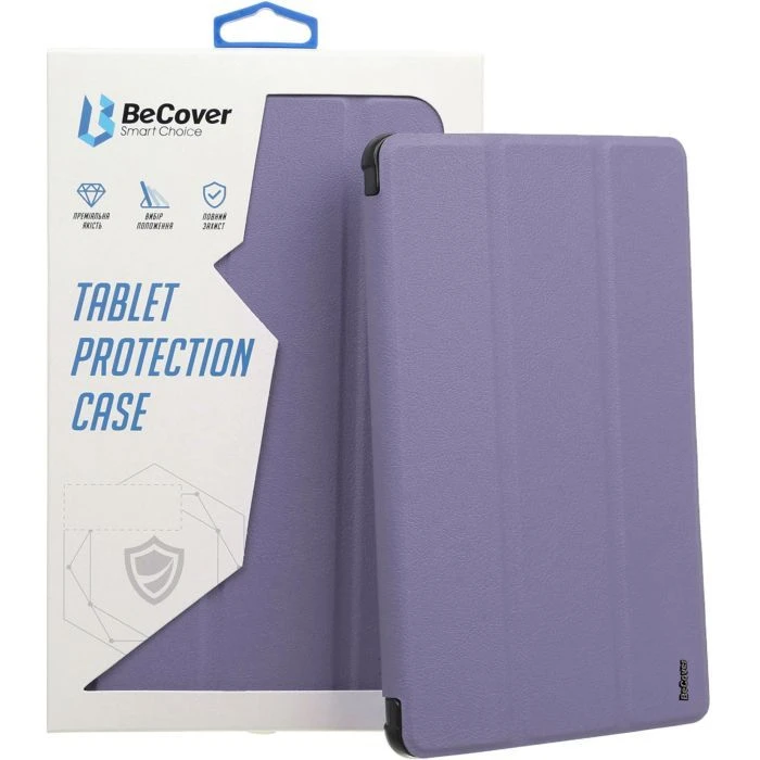 Чехол для планшета BeCover Tri Fold Soft TPU Silicone Apple iPad Pro 11 M4 2024 Purple (711749) (UA) Тип: чехол; Совместимость с