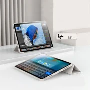 Чохол для планшета BeCover Tri Fold Soft TPU Silicone Apple iPad Pro 12.9 2020/2021/2022 Бежевий (711736) (UA)