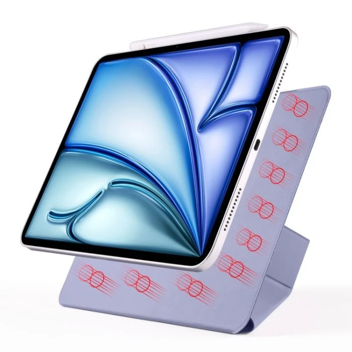 Чохол для планшета BeCover Ultra Slim Origami Magnetic Apple iPad Mini 7 2024 Deep Purple (712950) (UA) Тип: обкладинка; Сумісність з