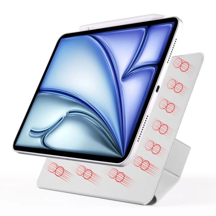 Чохол для планшета BeCover Ultra Slim Origami Magnetic Apple iPad Mini 7 2024 Сірий (712949) (UA) Тип: обкладинка; Сумісність з