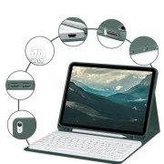 Чохол для планшета BeCover with keyboard Apple iPad Mini 6 2021 Dark Green (712987) (UA)