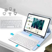 Чохол для планшета BeCover with keyboard Apple iPad Mini 6 2021 Light Blue (712989) (UA)