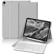 Чехол для планшета BeCover with keyboard Apple iPad Mini 7 2024 Gray (712994) (UA)
