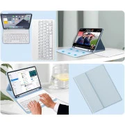 Чохол для планшета BeCover with keyboard Apple iPad Mini 7 2024 Light Blue (712995) (UA)