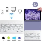 Чохол для планшета BeCover with keyboard Apple iPad Mini 7 2024 Purple (712997) (UA)