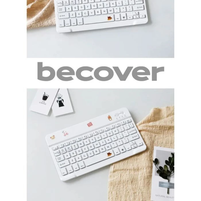 Чохол для планшета BeCover with keyboard Apple iPad Mini 7 2024 Purple (712997) (UA) Тип: чохол-клавіатура;