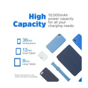 Energizer Magnetic Wireless 10000mAh 20W PD, AC зарядка, QI/15W, вбудований USB-C (QM10001AC) (UA)