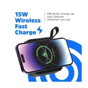 Energizer Magnetic Wireless 10000mAh 20W PD, AC зарядка, QI/15W, вбудований USB-C (QM10001AC) (UA)