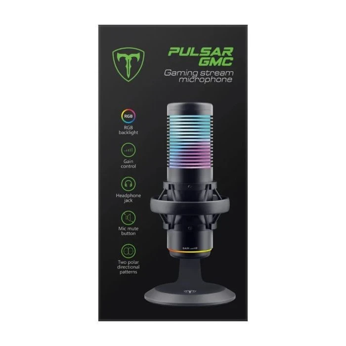 Микрофон Defender Pulsar GMC USB Black (64730) (UA) Тип: конденсаторный; Назначение: