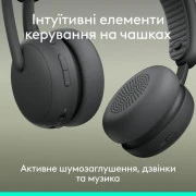 Навушники Logitech Zone Wireless 2 ES Graphite (981-001503) (UA)