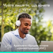 Навушники Logitech Zone Wireless 2 ES Off-White (981-001508) (UA)