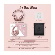 Навушники OneOdio Fusion A70 Bluetooth+3,5мм/6,35мм Rose/Gold (A70 Rose Gold) (UA)