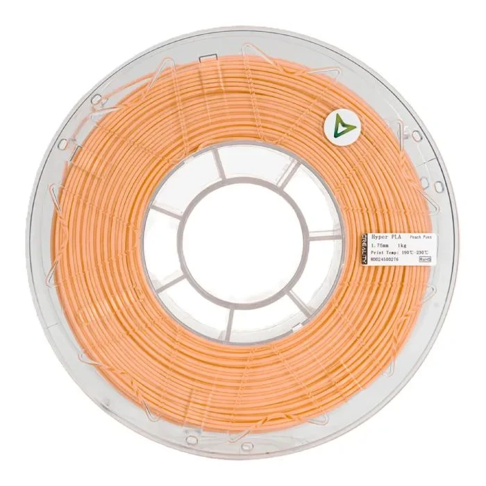 Пластик для 3D-принтера Creality PLA Hyper RFID 1кг, 1.75мм, peach full (3301010462) (UA) Тип пластика: PLA; Диаметр: 1.75 мм;