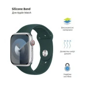 Ремінець для смарт-годинників Armorstandart Sport Band (3 Straps) для Apple Watch 49/46/45/44/42 (Series 1-3) Khaki (ARM74264) (UA)