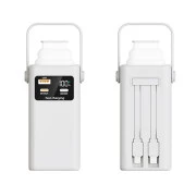 TheGeneral 20000mah Glim, 22.5W Fast Charge PD Lamp White (40012919-08) (UA)