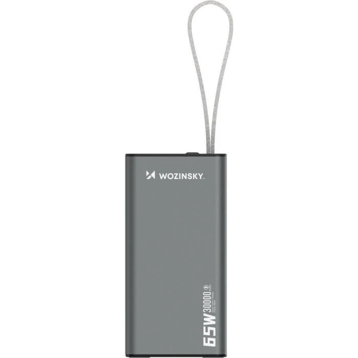 Wozinsky 30000mAh, K65+ 65W 30000mAh 2*USB-C, USB-A (5907769364457) (UA) Ємність: 30000 mAh; Призначення: для