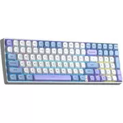 Aula S100pro RGB KRGD Red Switch Wireless/Bluetooth/Type-C UA White/Blue (6948391205762) (UA)