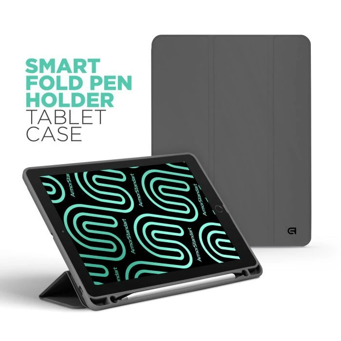 Чехол для планшета Armorstandart Smart Fold Pen Apple iPad Pro 11 (2024) Dark Grey (ARM78125) (UA)