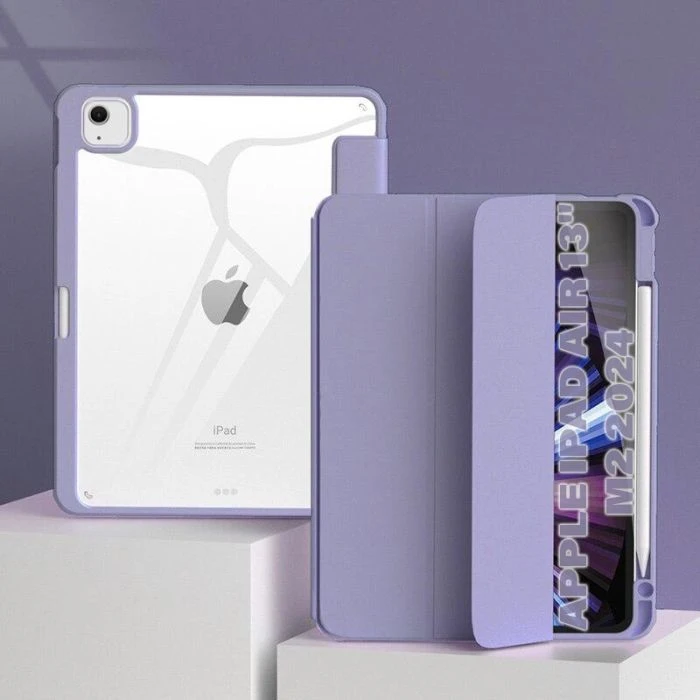 Чехол для планшета BeCover Soft Edge TPU Apple iPad Air 13 M2/M3 (2024/2025) Purple (711713) (UA) Тип: чехол; Совместимость с