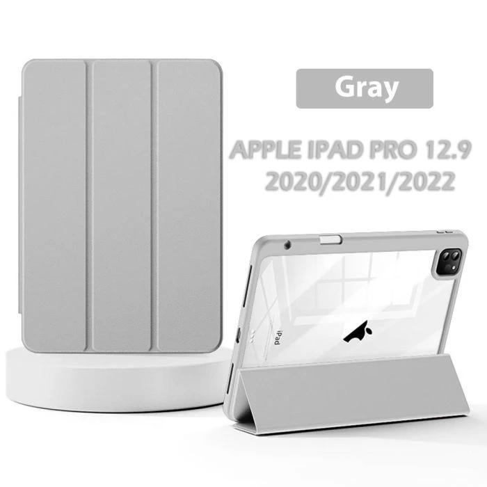 Чехол для планшета BeCover Soft Edge TPU Apple iPad Pro 12.9 2020/2021/2022 Gray (711709) (UA)