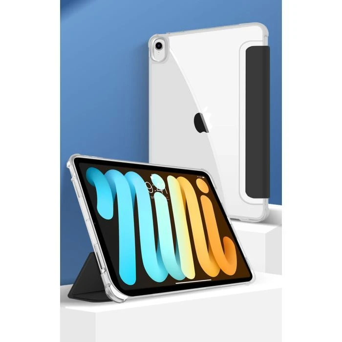 Чехол для планшета BeCover Soft Edge with Apple Pencil Holder iPad Mini 7 2024 Black (712465) (UA)