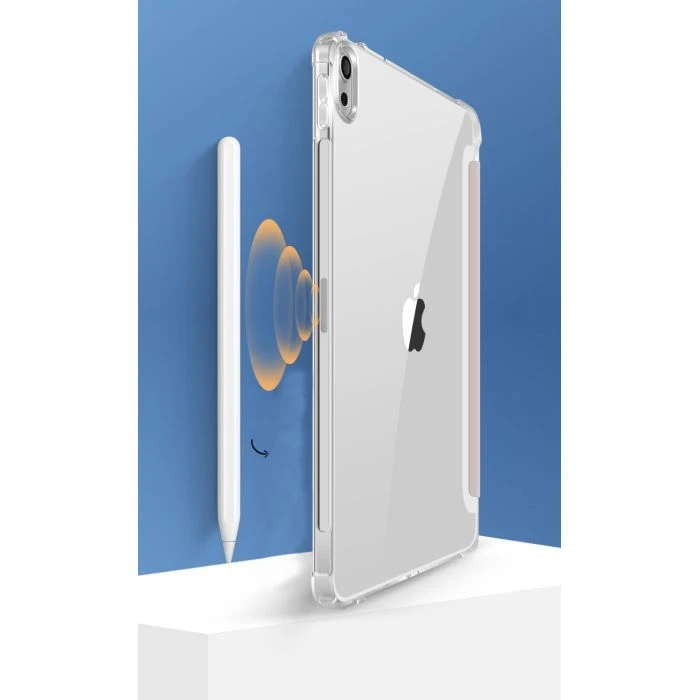 Чехол для планшета BeCover Soft Edge with Apple Pencil Holder iPad Mini 7 2024 Pink (712470) (UA)