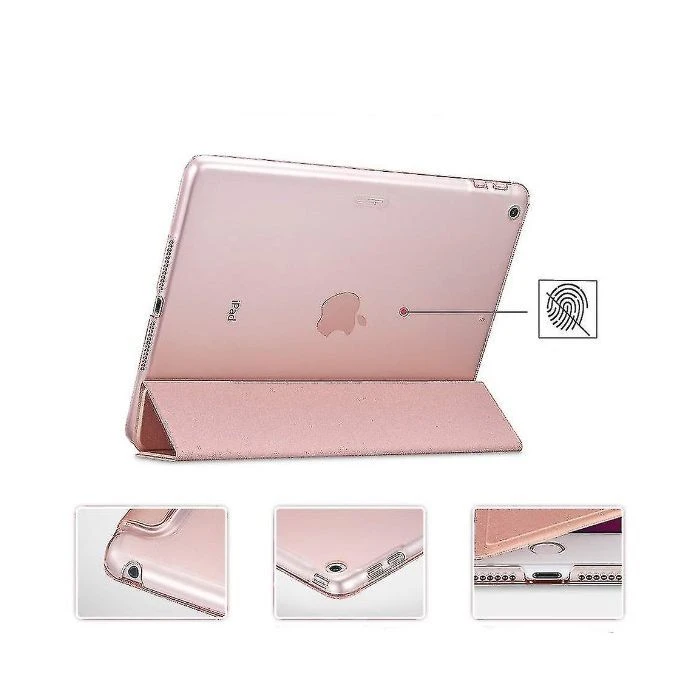 Чохол для планшета BeCover Tri Fold Hard Apple iPad 10.2 2019/2020/2021 Рожевий (711127) (UA)