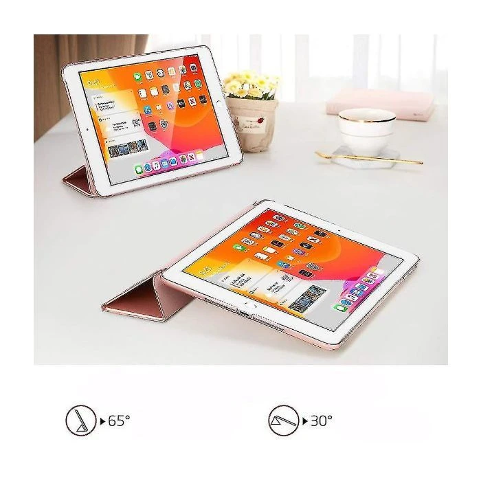 Чохол для планшета BeCover Tri Fold Hard Apple iPad 10.2 2019/2020/2021 Рожевий (711127) (UA)