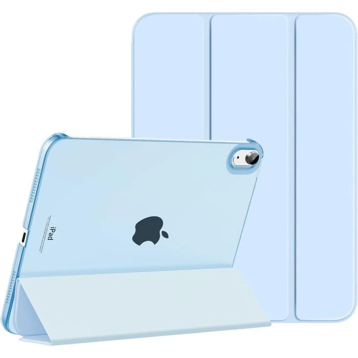 Чехол для планшета BeCover Tri Fold Hard Apple iPad 10.9 2022/24/11 2025/2024 Light Blue (712984) (UA) Тип: обложка; Совместимость с