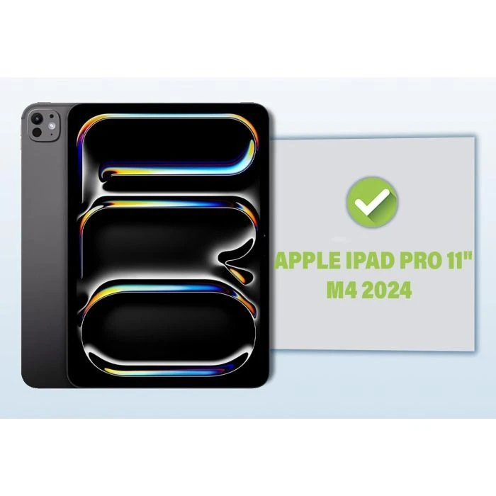 Чохол для планшета BeCover Tri Fold Hard Apple iPad Pro 11 M4 2024 Dark Green (711727) (UA) Тип: чохол; Сумісність з брендом:
