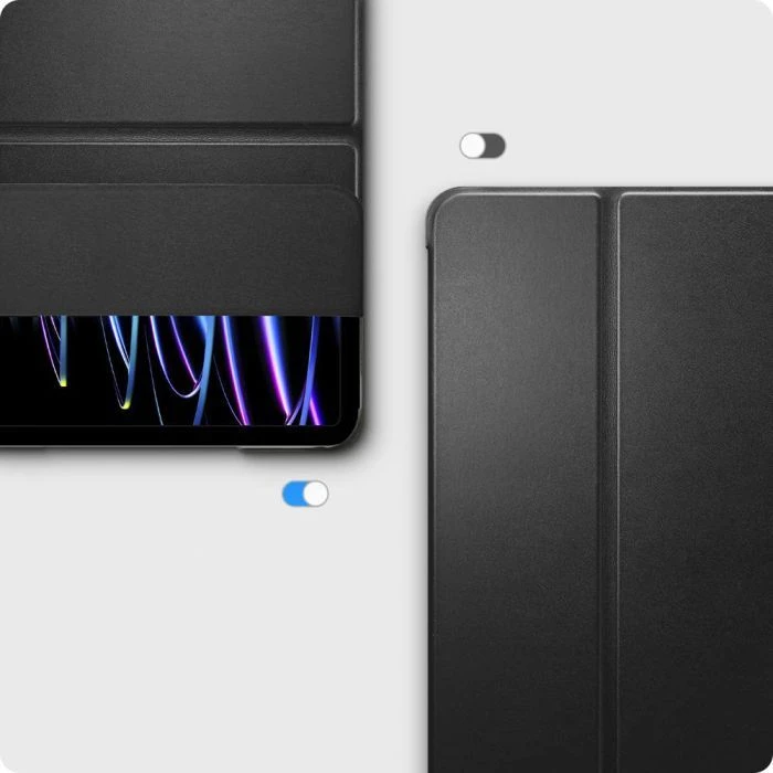 Чохол для планшета BeCover Tri Fold Hard Apple iPad Pro 12.9 2020/2021/2022 Black (709668) (709668) (UA)