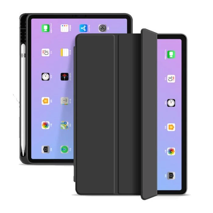 Чехол для планшета BeCover Tri Fold Hard TPU Apple iPad Air (4/5) 2020/2022 10.9 Black (711106) (UA) Тип: обложка; Совместимость с