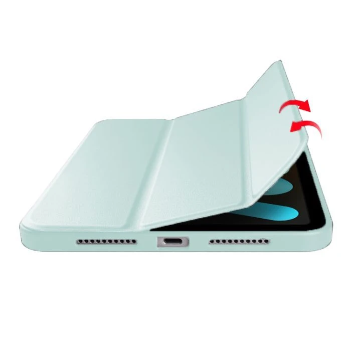 Чохол для планшета BeCover Tri Fold Hard TPU Apple iPad Mini 7 2024 Light Blue (712447) (UA)