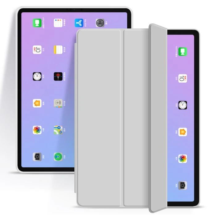 Чохол для планшета BeCover Tri Fold Soft TPU Apple iPad mini 6 2021 Gray (706722) (UA) Тип: обкладинка; Сумісність з