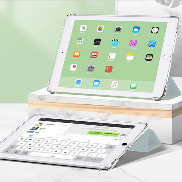 Чохол для планшета BeCover Tri Fold Soft TPU Apple iPad mini 6 2021 Light Blue (706723) (UA)