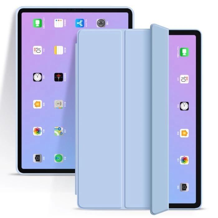 Чехол для планшета BeCover Tri Fold Soft TPU Apple iPad mini 6 2021 Light Blue (706723) (UA) Тип: обложка; Совместимость с