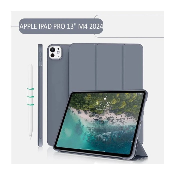 Чохол для планшета BeCover Tri Fold Soft TPU Silicone Apple iPad Pro 13