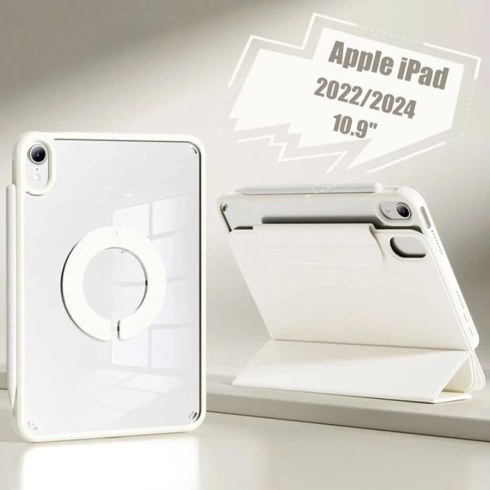 Чехол для планшета BeCover Ultra Slim Origami Flex Apple iPad 10.9 2022/24/11 2025/2024 Beige (712972) (UA) Тип: обложка; Совместимость с