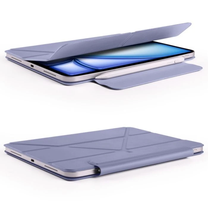 Чехол для планшета BeCover Ultra Slim Origami Magnetic Apple iPad Mini 6 2021 Deep Purple (712945) (UA)