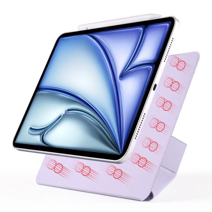 Чохол для планшета BeCover Ultra Slim Origami Magnetic Apple iPad Mini 6 2021 Пурпурний (712946) (UA) Тип: обкладинка; Сумісність з