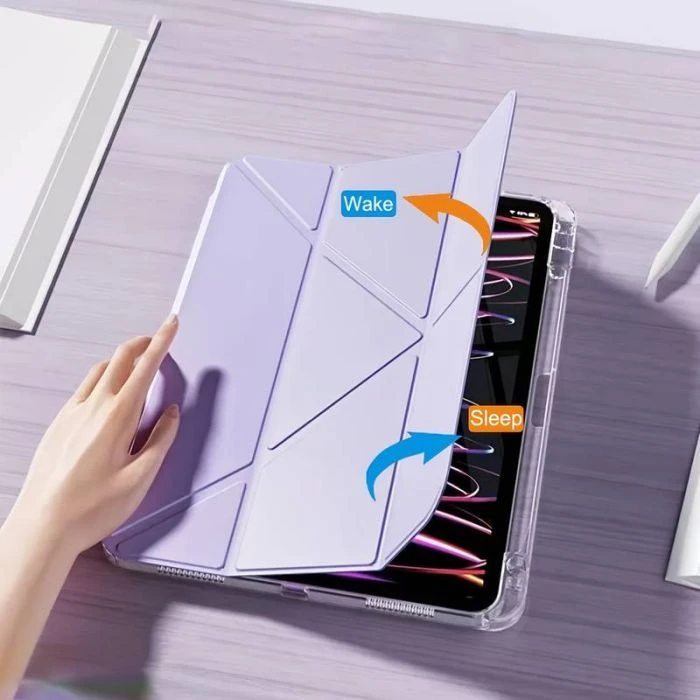 Чехол для планшета BeCover Ultra Slim Origami Transparent Apple iPad 10.9